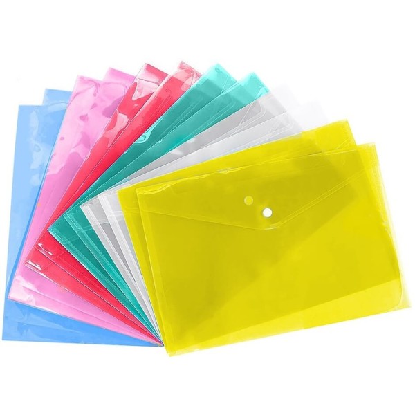 1Button Folder A4 Translucent