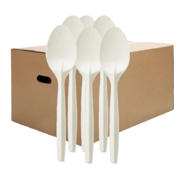 Bio Corn Spoon 7" 50's ( 20 Packets )