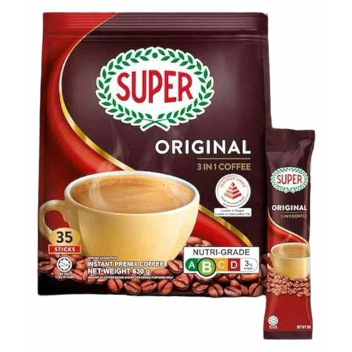 Super 3-in-1 Coffee Original - L/F ( 35 Sachets ) 20g