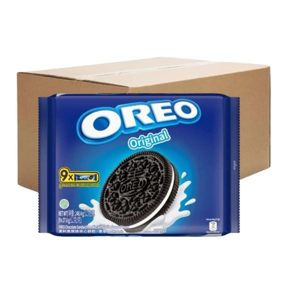 Oreo Cookie Sandwich Regular  (12 Packets) 248.4g