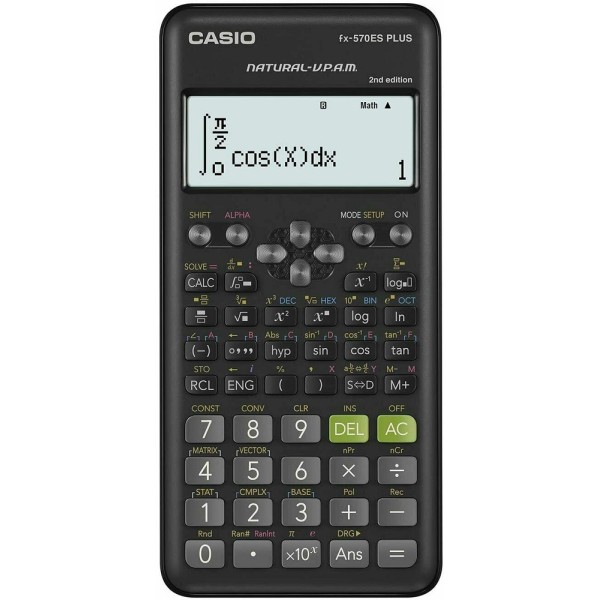 Casio Scientific Calculator fx-570ES 10+2 Digits