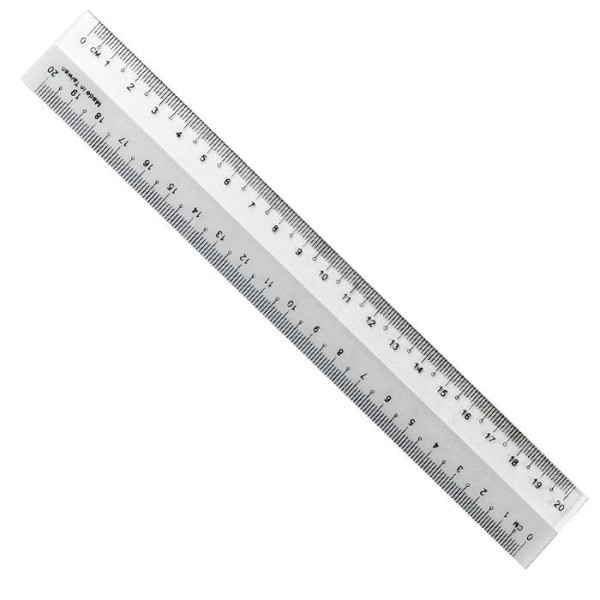 Plastic Ruler (20cm, 8")