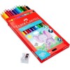 Faber-Castell Jumbo Colour Pencil With Sharpener