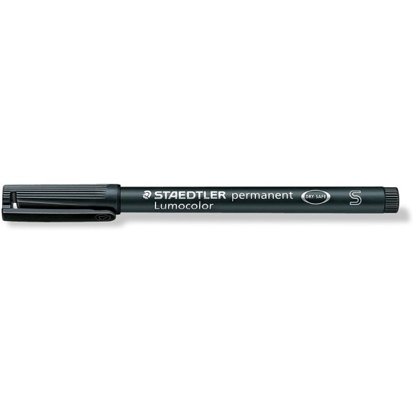 Staedtler Lumocolor Permanent Pen 313-9 Black Superfine