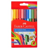 Faber-Castell Connector Pens 10 Colours Set