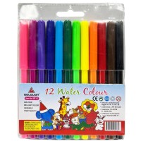 Goldlion Water Colour Magic Pen 12 Colours Set