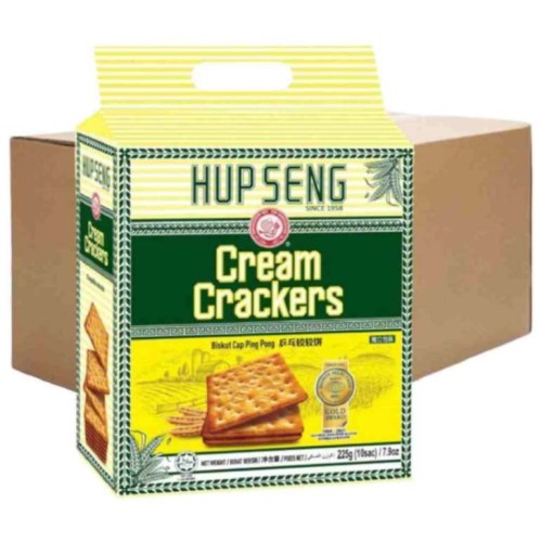 Hup Seng Cream Crackers (12 Packets) 225g