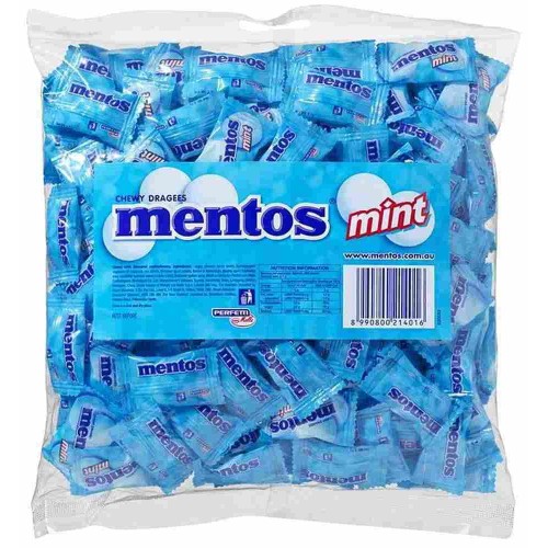 Mentos Mint Chewy Dragees 1kg