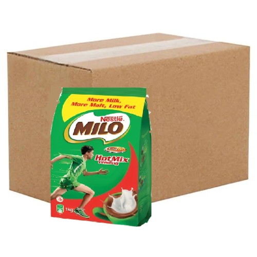 Milo Activ-Go Hot Mix Vending Refill 1Kg (12 Packs)