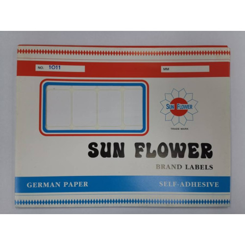 Sunflower Label