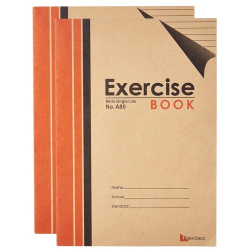 Softcover Exercise Book A80