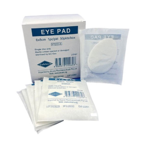 Sterile Eye Pad 6cm X 8cm 1's per packet