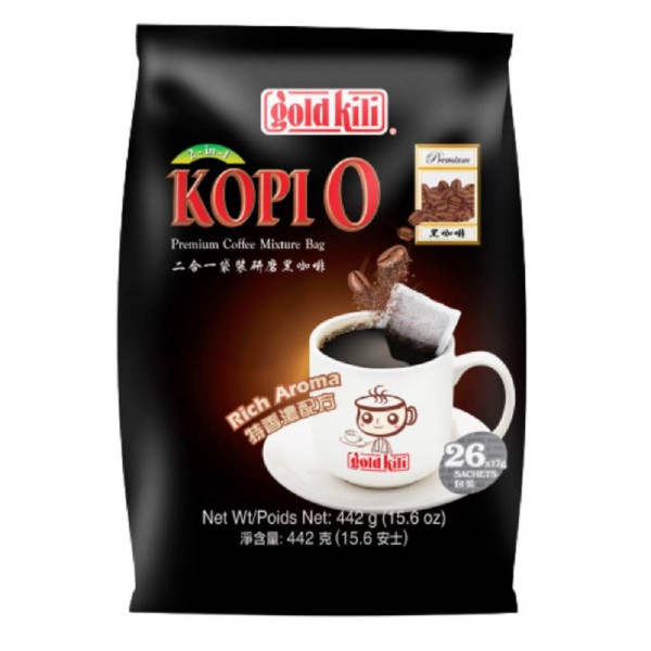 Gold Kili 2-in-1 Kopi O Rich Aroma ( 26 Bags ) 17g