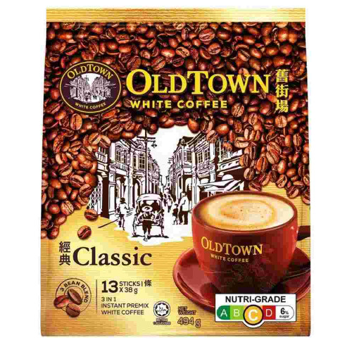OldTown 3-in-1 White Coffee Classic ( 13 Sachets ) 38g