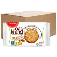 Munchy's Oat Krunch Crackers Chunky Hazelnut (12 Packets) 208g