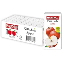 Marigold 100% Apple Packet Juice 200ml 24's