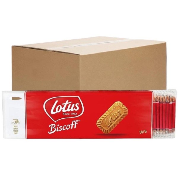 Lotus Original Caramalised Biscuits 312.5g 50's (6 Packets)