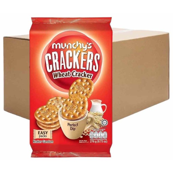 Munchy's Wheat Crackers (12 packets) 276g