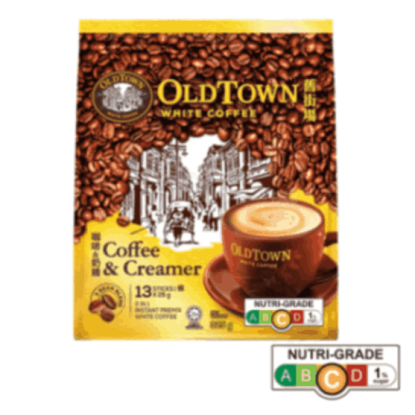 OldTown 2-in-1 Instant White Coffee & Creamer (13 Sachets) 25g