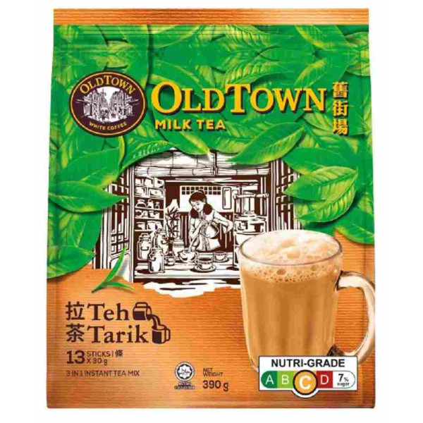 OldTown 3-in-1 Instant Milk Tea Teh Tarik ( 13 Sachets ) 30g