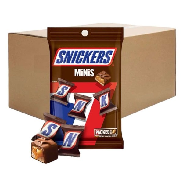 Snickers Mini Peg Pack 124.7g 12's