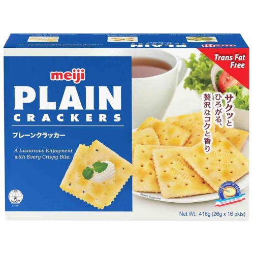 Meiji Plain Crackers 416g