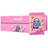 Meiji Hello Panda Biscuits - Strawberry  ( 24 Packets ) 35g