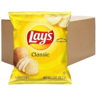 Lay's Classic Potato Chips 28.3g (50 packets)