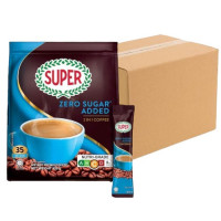 Super 2-in-1 Coffee Zero Sugar ( 20 Packs, 35 Sachets Each )
