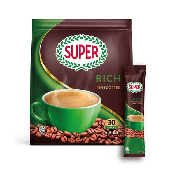 Super 3-in-1 Coffee Rich ( 30 Sachets ) 20g