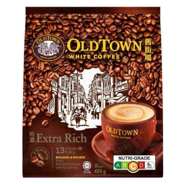 OldTown 3-in-1 White Coffee Extra Rich ( 13 Sachets ) 35g