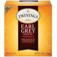 Twinings Earl Grey Black Tea In Enveloped Bag (50 Bags) 2g