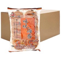 Bin Bin Spicy Seaweed Rice Crackers 105g (20 packets)