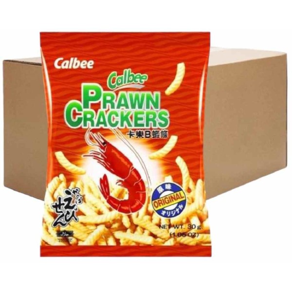 Calbee Prawn Cracker 25g (40 packets)