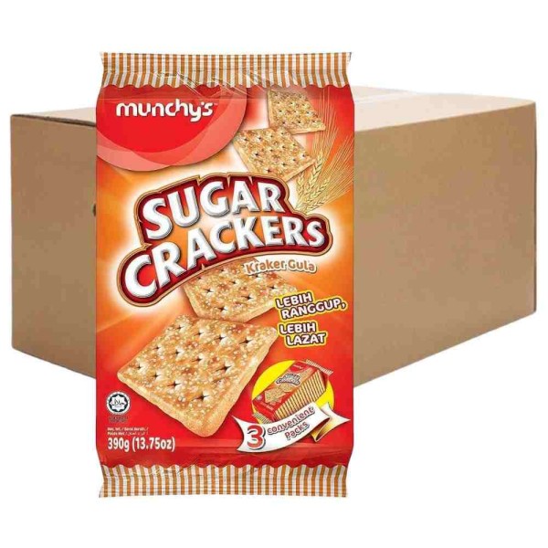 Munchy's Sugar Crackers (12 packets) 390g