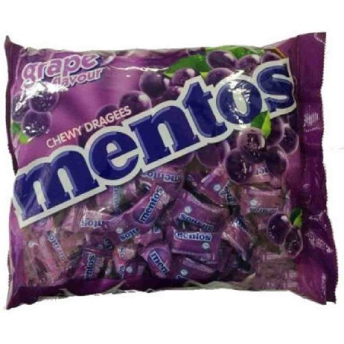 Mentos Grape Chewy Dragees 1kg