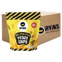IRVINS Salted Egg Potato Chips 95g 24's