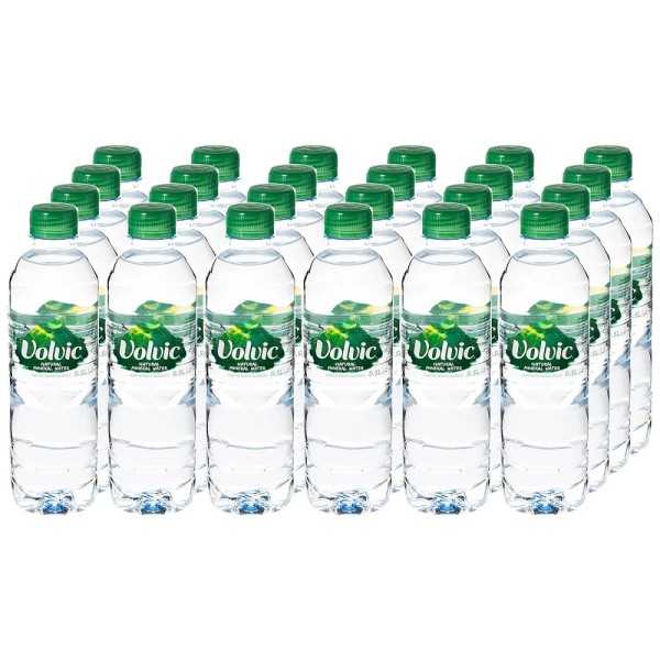 Volvic Natural Mineral Water (24 Bottles) 500ml