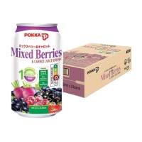 Pokka Mixed Berries & Carrot Juice 24's 300ml
