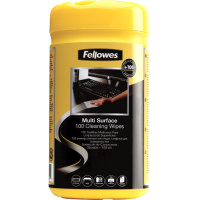 Fellowes Surface Cleaning Wipes 100'S