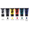 Pentel Acrylic Paint 28ml 6 Colours Set