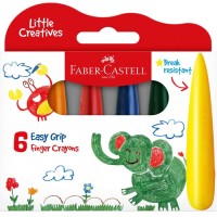 Faber-Castell Easy Grip Finger Crayon Set