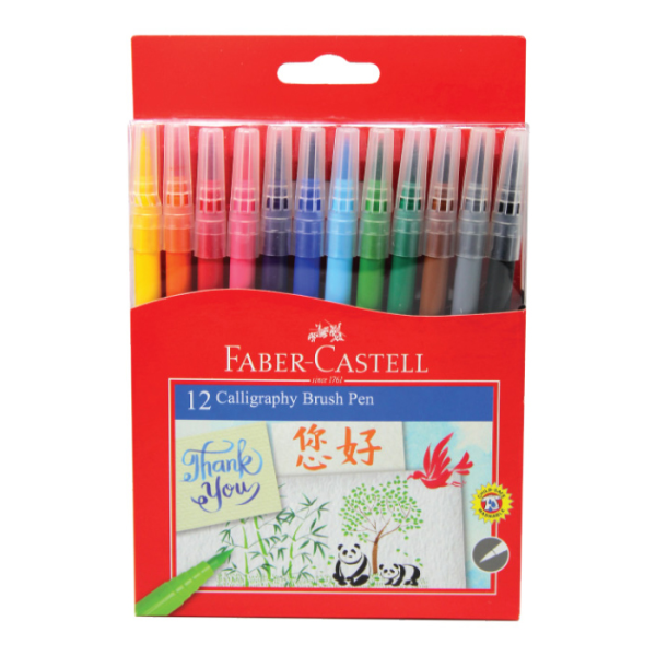 Faber-Castell Calligraphy Brush Pen Set