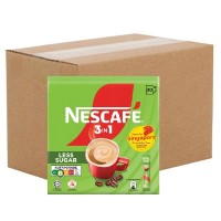 Nescafe 3-in-1 Less Sugar Instant Coffee 30 Sticks x14g ( 24 Packs )