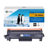 G&G Compatible Toner for Brother TN-2560XL Black