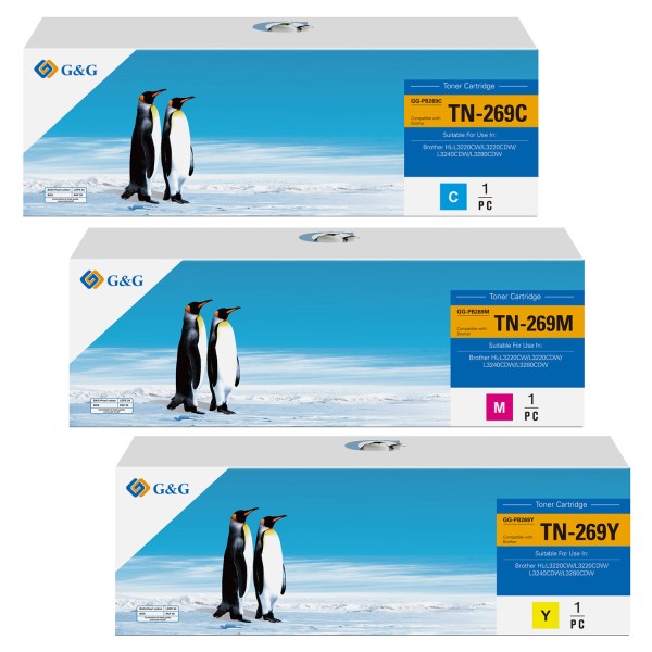 G&G Compatible Toner for Brother TN-269 Colour