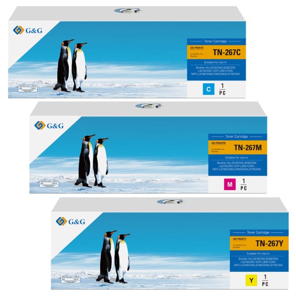 G&G Compatible Toner for Brother TN-267 Colour