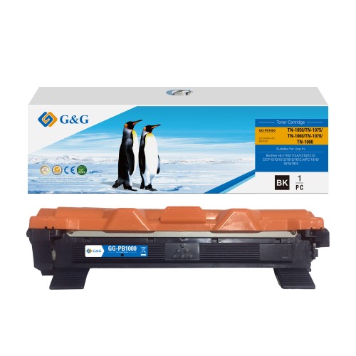 G&G Compatible Toner for Brother TN-1000 Black