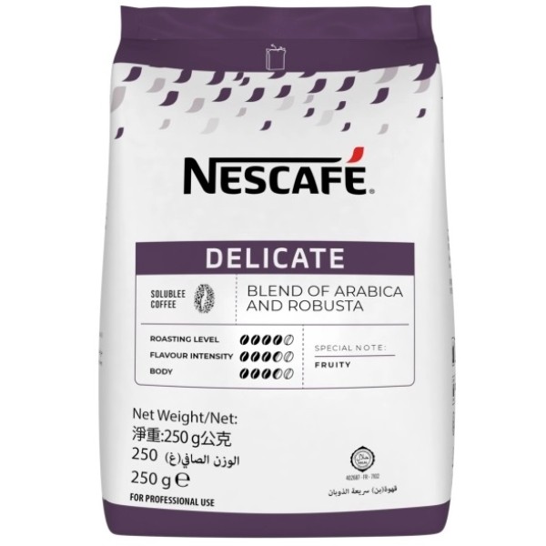 Nescafe Delicate Soluble Coffee 250g