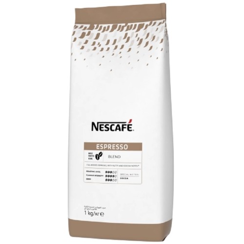 Nescafe Espresso Whole Roasted Coffee Beans 1Kg